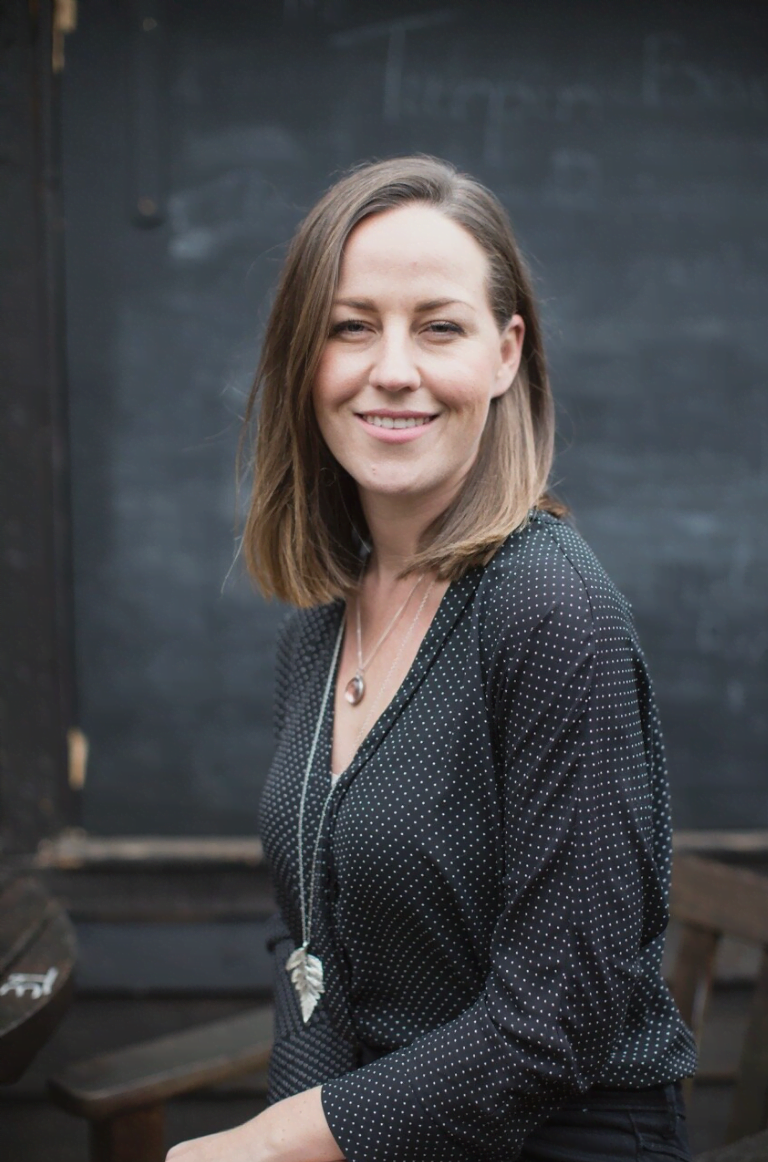 Portrait of Katie Lyons, interior designer and owner of Number 5 and La Miette - © Helen Cathcart