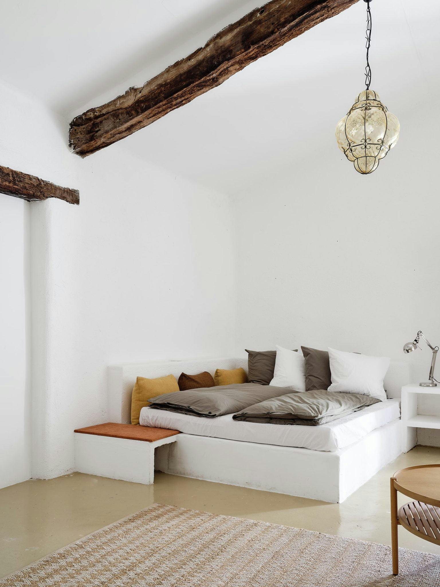 Charming bedroom under the beams