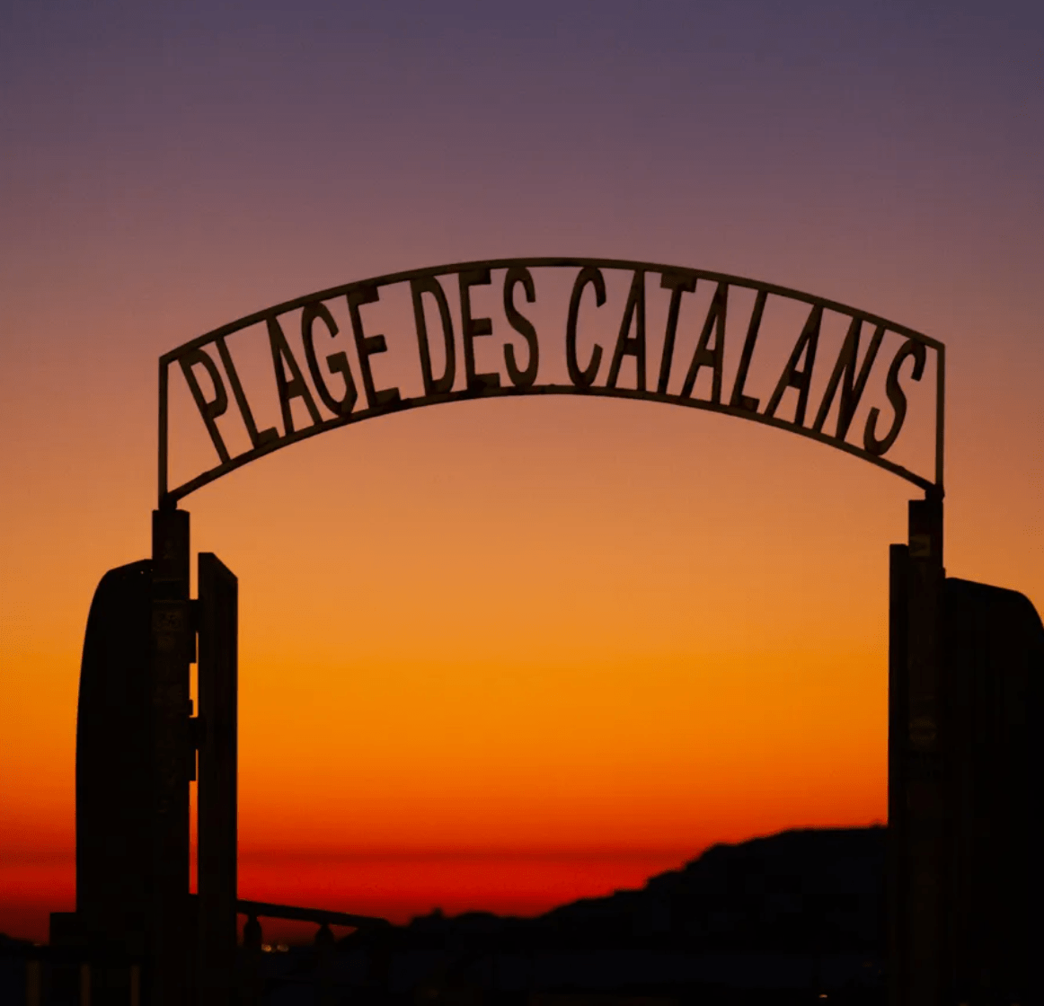 Photographie plage des Catalans 