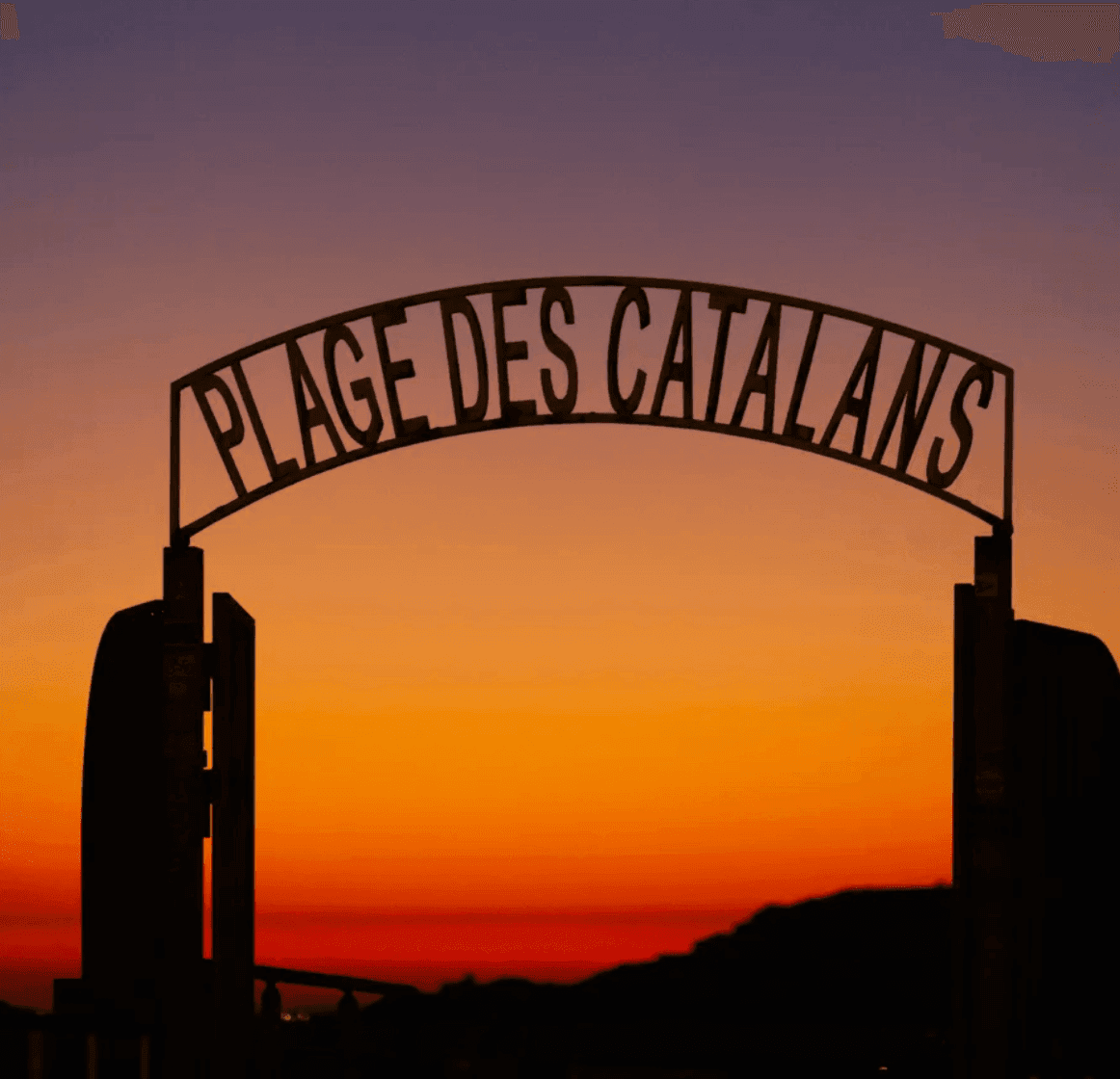 Photographie plage des Catalans 