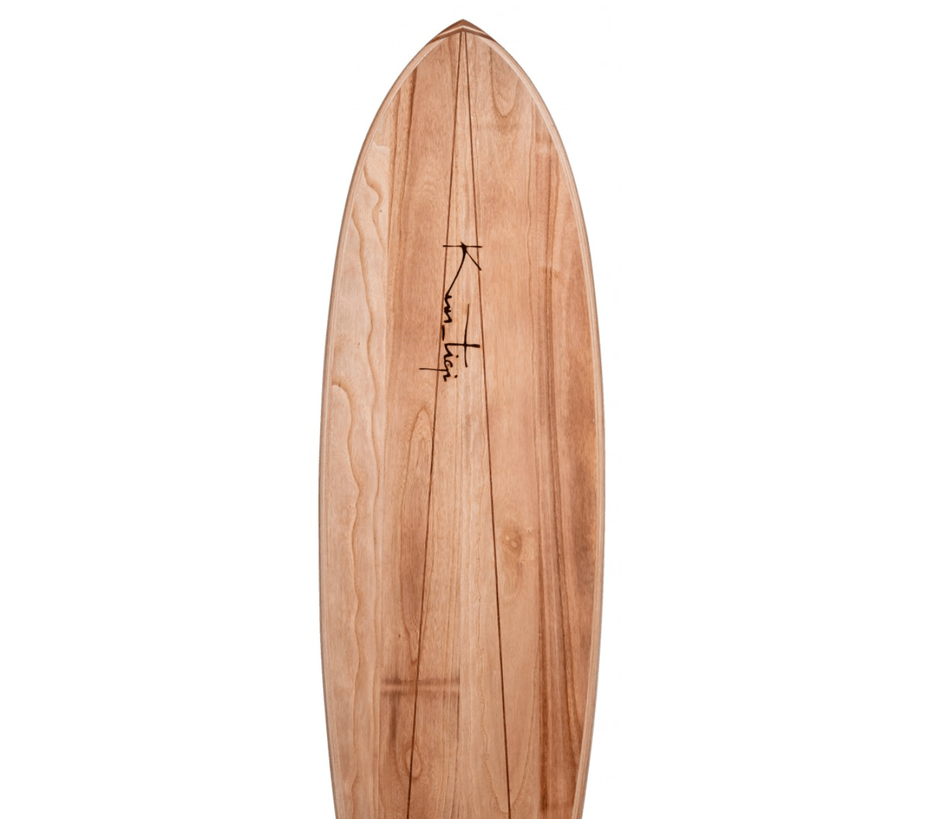 planche de surf en bois