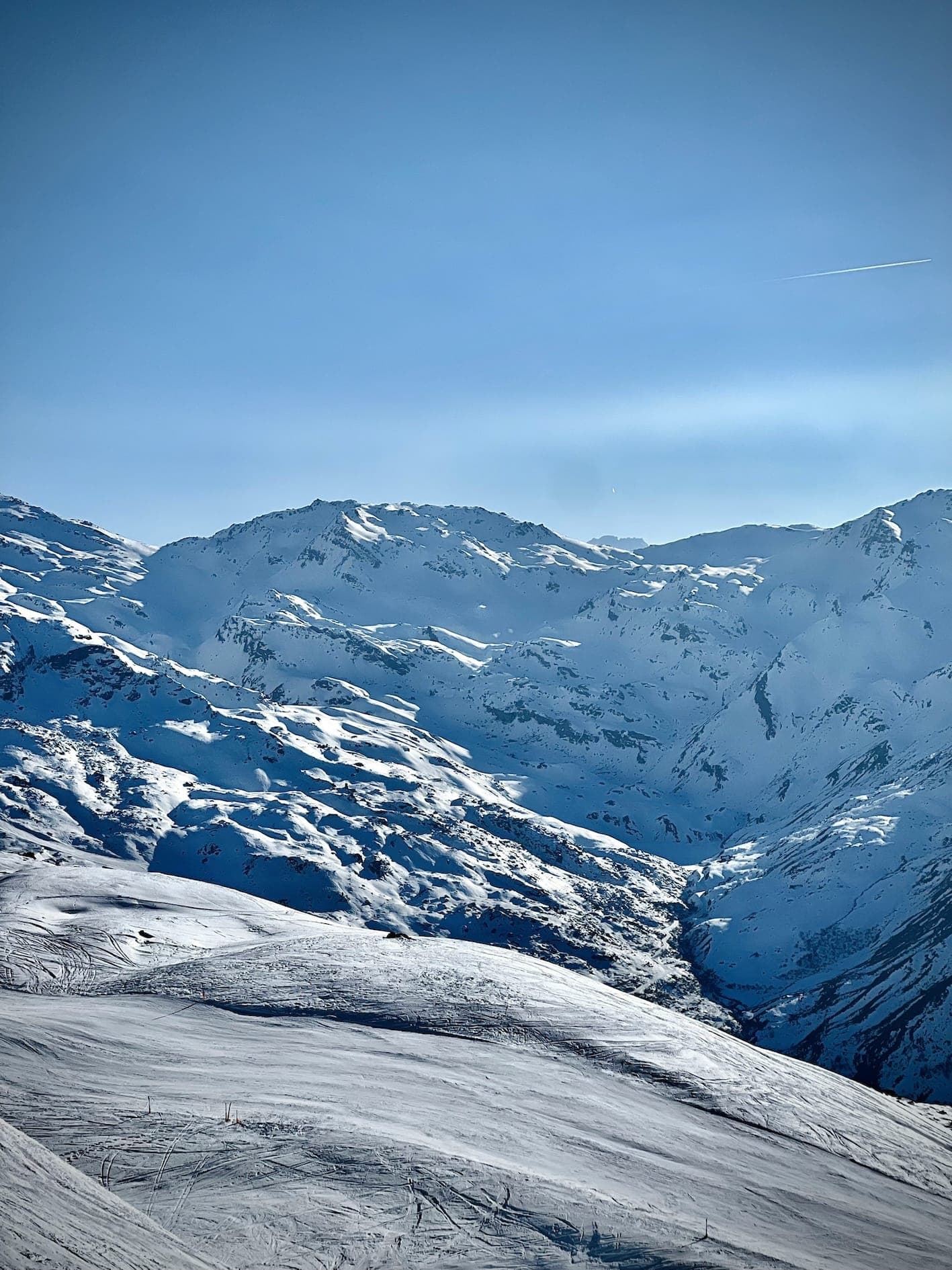 The slopes of Courchevel. © 2sometravel