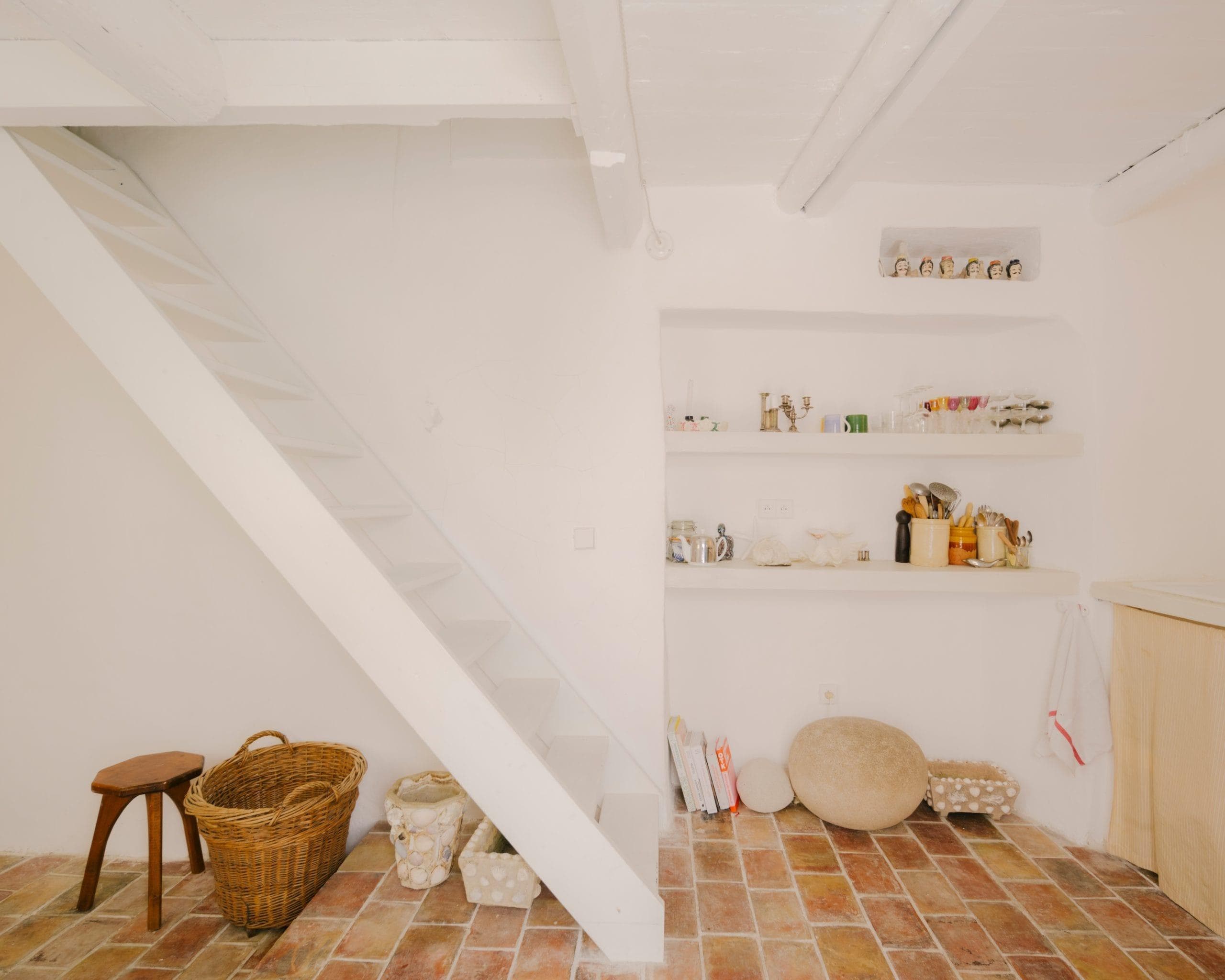 The living room of the Cabanon de Malmousque.