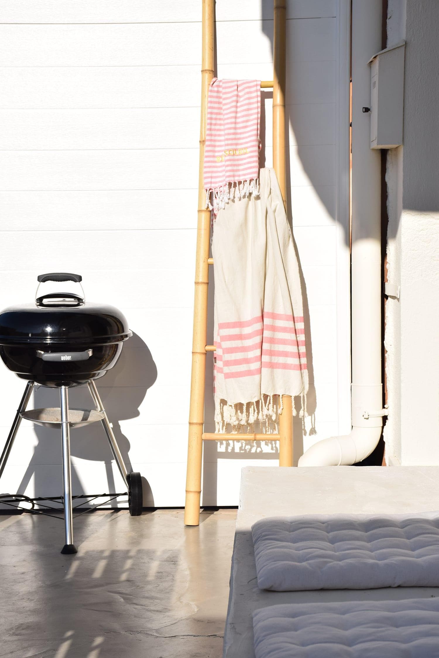 Sunshine and relaxation on the menu at the Cabanon Blanc.