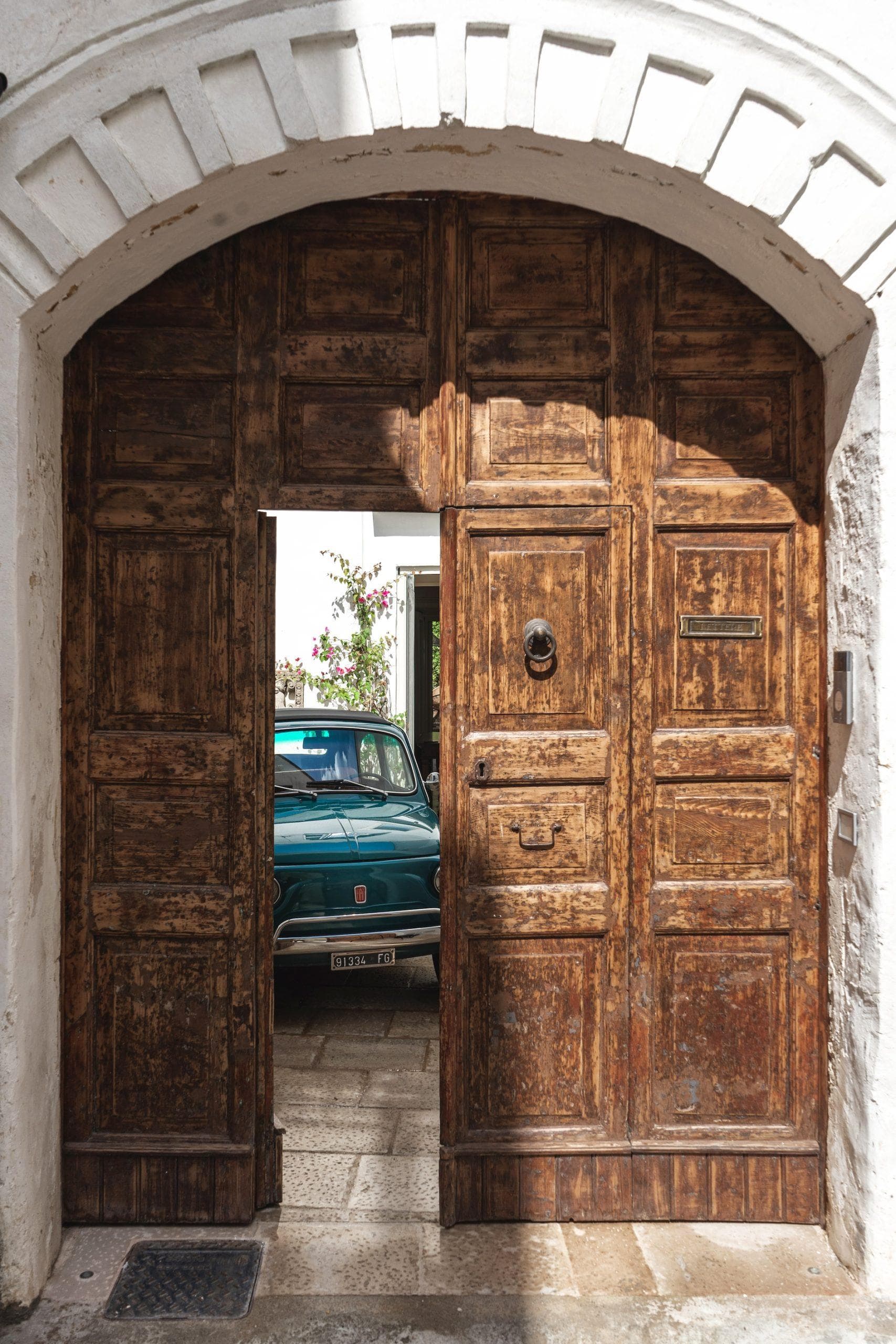 Step through the gate, and you're off to explore Puglia.