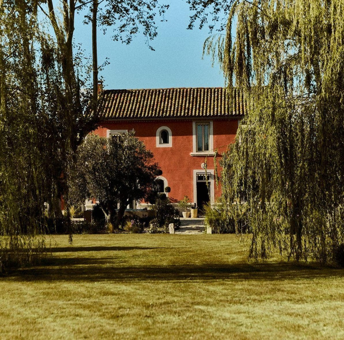 Villa Luna, nestled between its iconic plane trees.