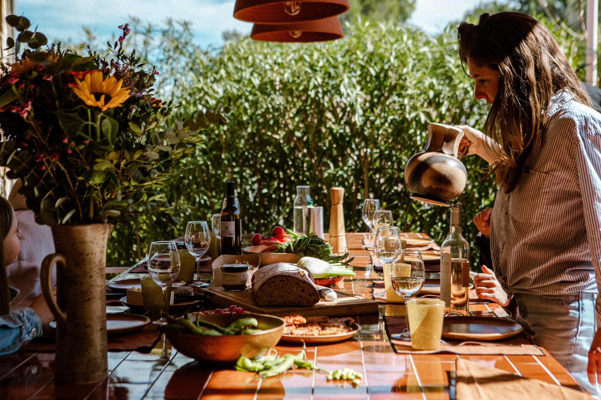 Diner's reday at Domino Deux.